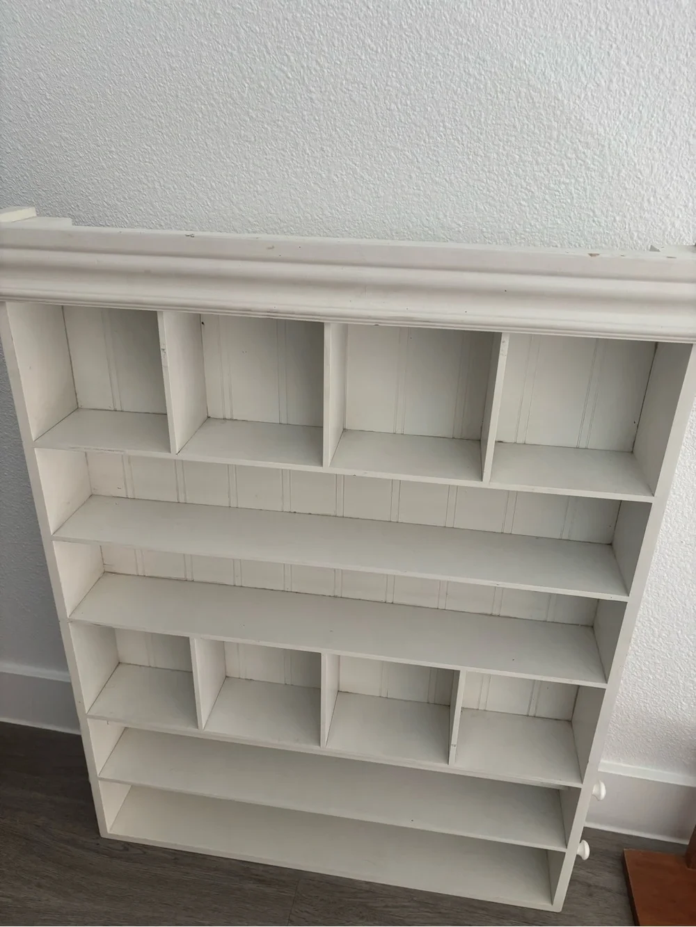 Vintage Cottage-core Farmhouse Multi-Cubby Shelf Hanging Wall Hangs PICK UP ONLY